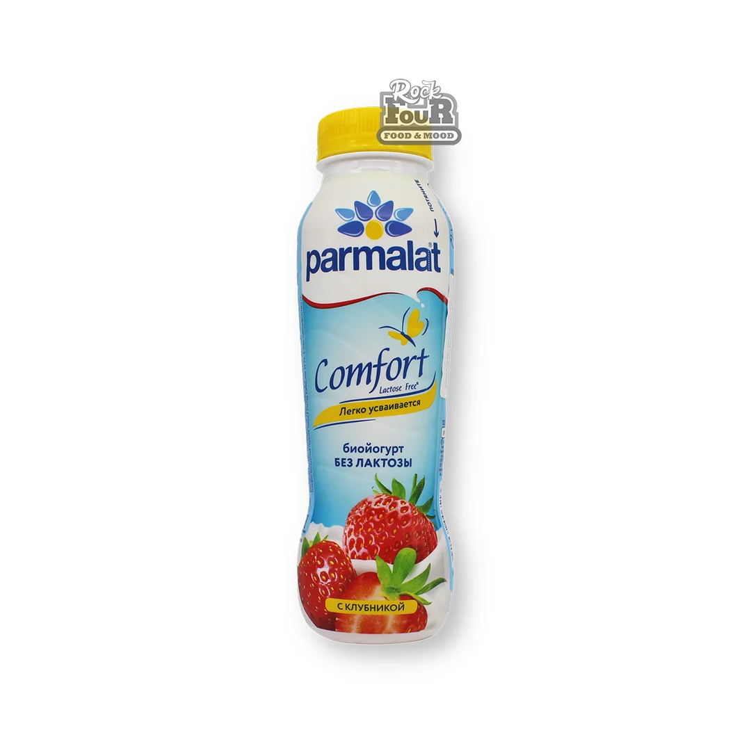 Drinkable bio-yogurt "Parmalat" with strawberry flavor, lactose-free 290g